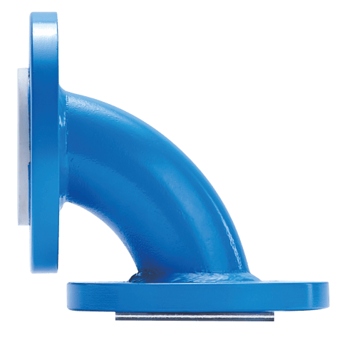 90° Elbow Of Steel Lining Plastic